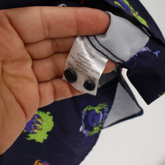 RSVLTS Shirt Mens 3XL Disney villains Evil Moments Button Down Short Sleeve - Picture 8 of 13